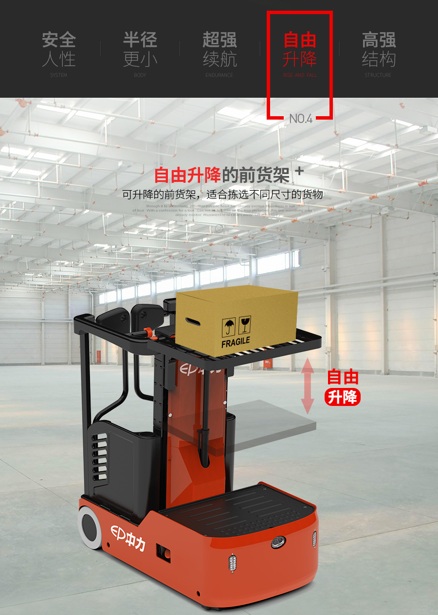 高空取料機(jī),電動揀選車